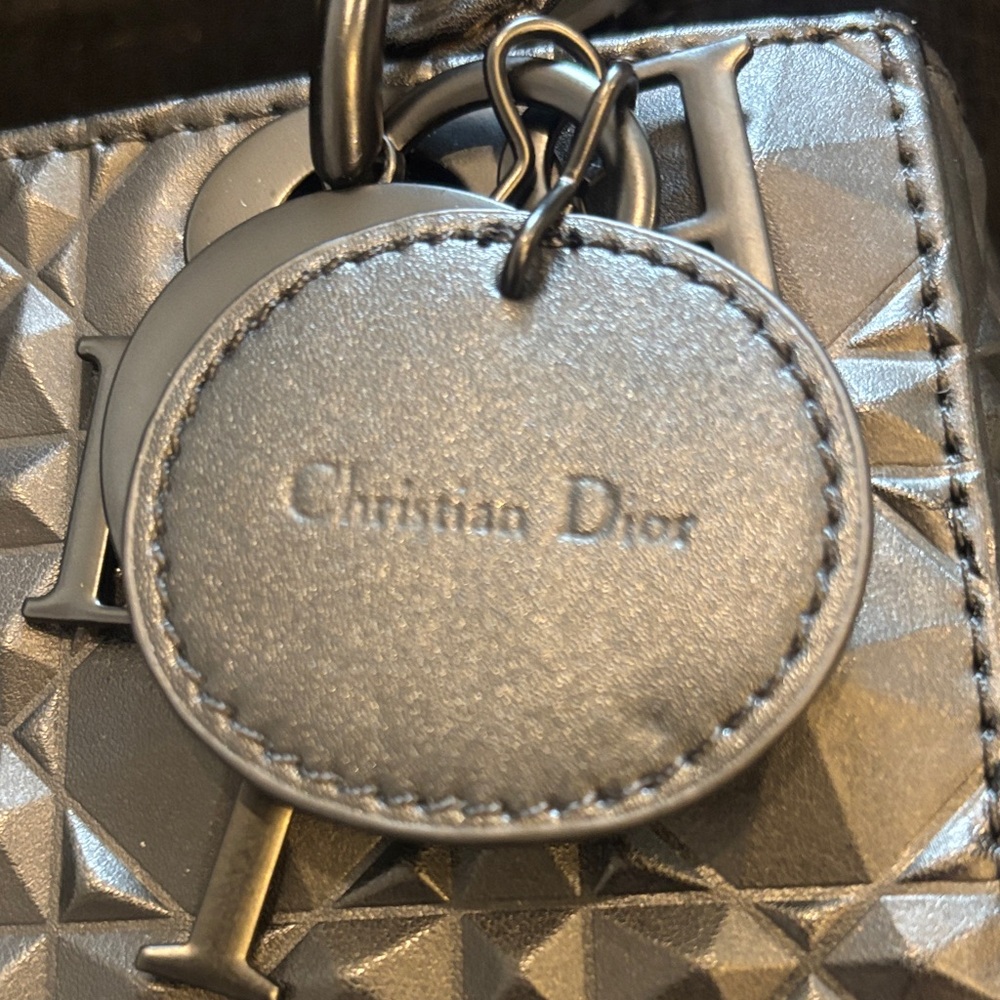 Dior black Geometric Satchel - Picture 3 of 16